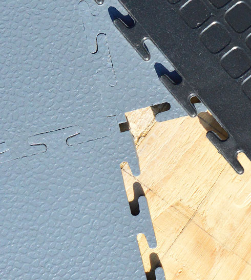 Tuff 7 Hammertone Heavy Duty PVC Floor tile - Choose the right range